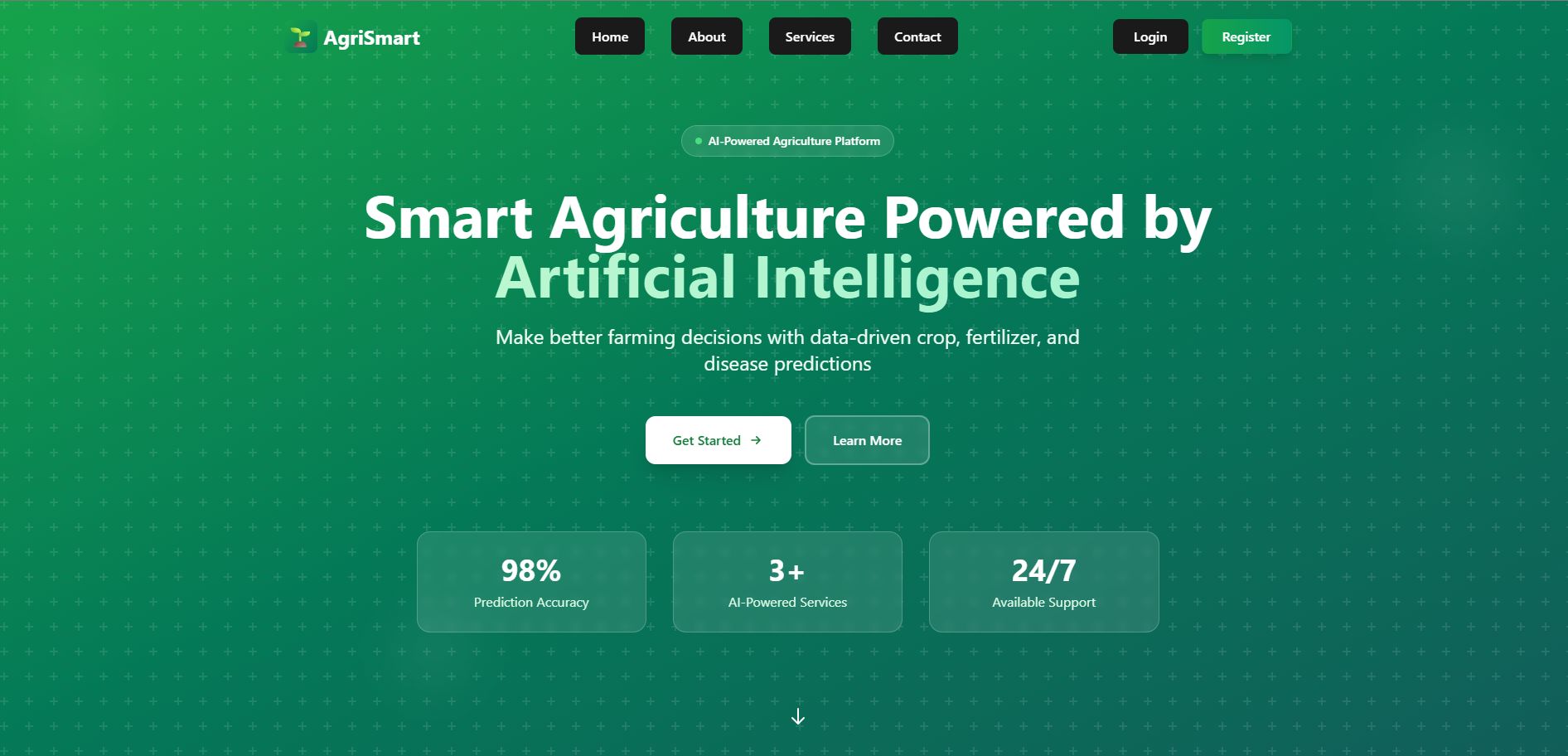 AgriSmart AI Yield Prediction project preview